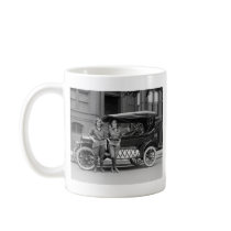 Antique Car Girls, 1920s Mug