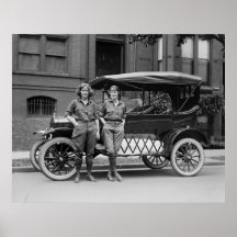 Antique Car Girls, 1920s Posters
