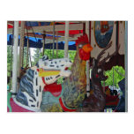 Antique Carousel Animals Post Cards