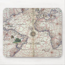 Antique Chart Mouse Pad
