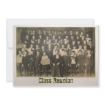 Antique Class Photo ~ Invitation