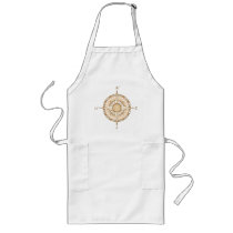 Antique Compass Apron