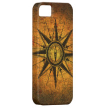Antique Compass Rose iPhone 5 Case