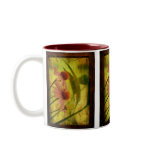 Antique Cone Flowers Framed - Mug