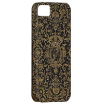 Antique Dubuisson French Leather book cover iPhone 5 Cases