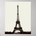 Antique Eiffel Tower posters