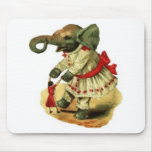 Antique elephant-dancing-doll mousepads