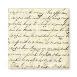 Antique Ephemera Cursive Calligraphy Script Poetry magnets
