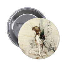 Antique Fairy Collage Pins
