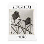 Antique Ferris Wheel Custom Post Cards