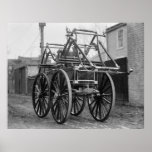 Antique Fire Engine, 1920s Poster