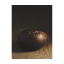 Antique football post card