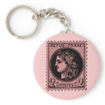 Antique French Stamp on Tshirts, Mugs, Hoodies Keychain