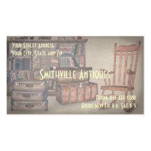 Antique Furniture Store Business Card