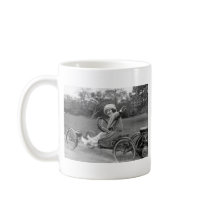 Antique Go Cart, early 1900s Mugs