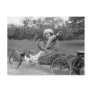Antique Go Cart, early 1900s Post Card
