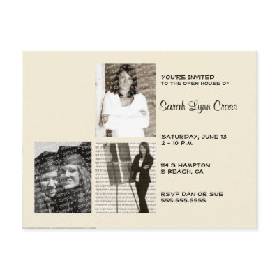 Antique Grad Card by partypassion
