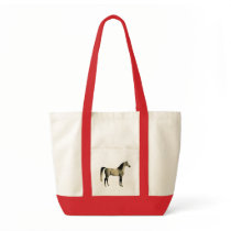Antique Horses - Arabian Canvas Bags