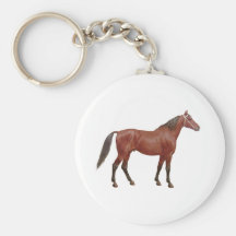 Antique Horses - Thoroughbred Key Chains