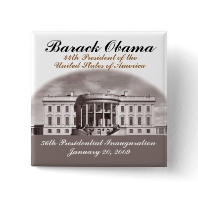 Antique Inauguration Button by PraiseProducts