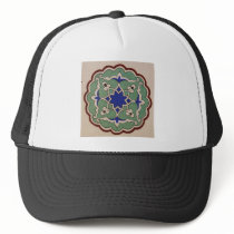 Antique Islamic Tile Design Trucker Hat