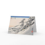 Antique Japanese Christmas Card