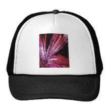 Antique Junk Style Fashion Art Solid Shiny Royal R Trucker Hat