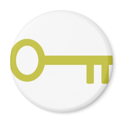 antique Key Fridge Magnet by Tomaniac