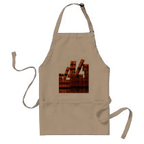 Antique Leather Books Apron