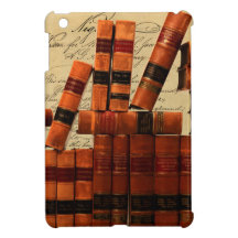 Antique Leather Books Cover For The iPad Mini