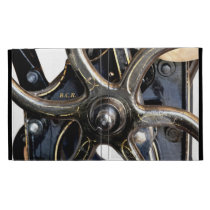 antique letterpress detail iPad folio case caseable cases
