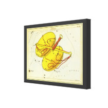 Antique Libra, Scales of Justice, Signs of Zodiac Canvas Prints