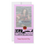 ANTIQUE LOVE RUBY ,pink Photo Greeting Card