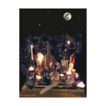 Antique Magic Postcard