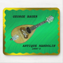 ANTIQUE MANDOLIN-MOUSEPAD