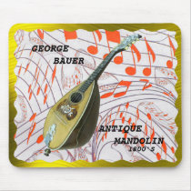 ANTIQUE MANDOLIN-MOUSEPAD