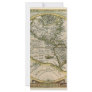 Antique Map, America Sive Novus Orbis, 1596 Custom Rack Cards