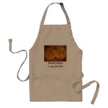 ANTIQUE MAP APRON