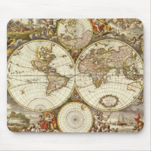 Antique Map Mousepads
