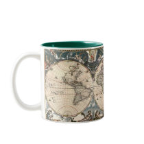 ANTIQUE MAP MUG