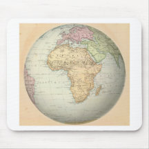 Antique map of Africa Mouse Pads