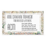 Antique Map of Antwerp Cartography Business Card Templates