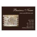 Antique Map of Europe, c1617 by Willem Jansz Blaeu Business Card Template