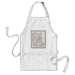 Antique Map of Vermont & New Hampshire c. 1862 Apron