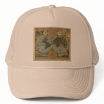 Antique Map Series hats