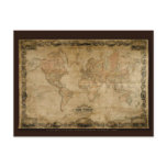Antique Map Series postcards