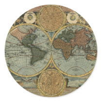 Antique Map Series Sticker