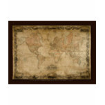 Antique Map Series t-shirts