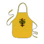 Antique Mardi Gras Fleur Apron