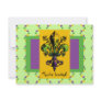 Antique Mardi Gras Fleur Invites